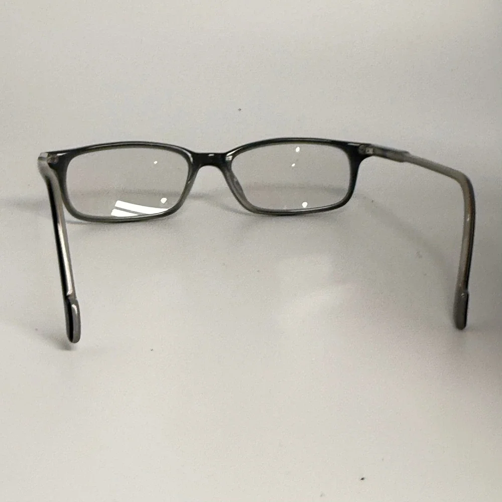 Jones New York JD106 266 Smoke Grey Black Rectangular Eyeglass Frames 50-15-140